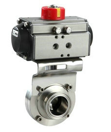 氣動衛生*卡箍蝶閥